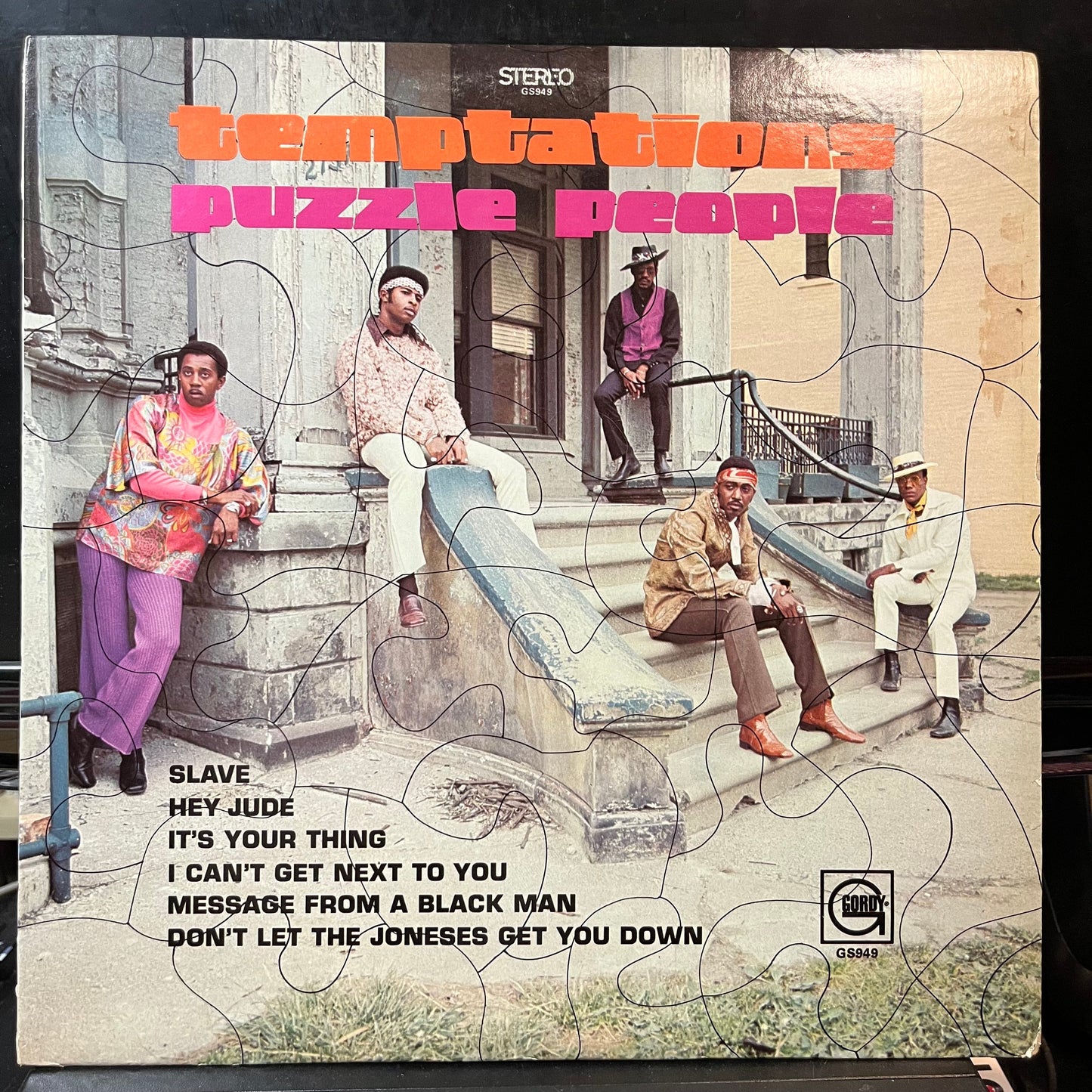 The Temptations - Puzzle People (VINYL LP GORDY 949 1969) | USED Very Good (VG) Excellent+ (EX+)-