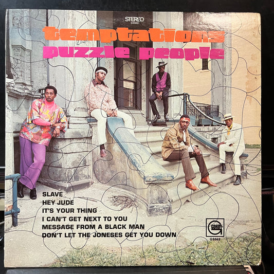 The Temptations - Puzzle People (VINYL LP GORDY 949 1969) | USED Very Good (VG) Excellent+ (EX+)-