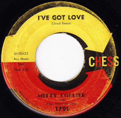 Mitty Collier - I've Got Love / I Got To Get Away From It All (7" VINYL) | Very Good (VG) Generic-