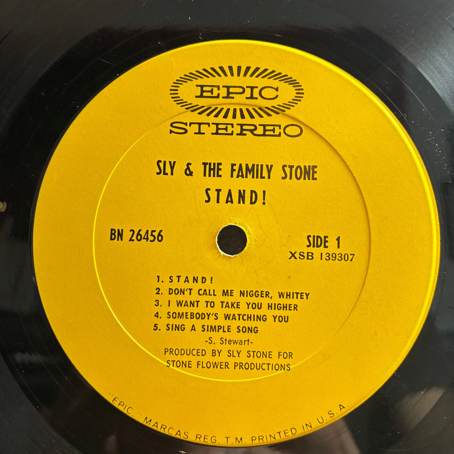 Sly & The Family Stone - Stand! (VINYL) | Very Good (VG) Very Good (VG)-