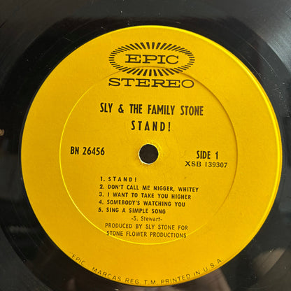 Sly & The Family Stone - Stand! (VINYL) | Very Good (VG) Very Good (VG)-