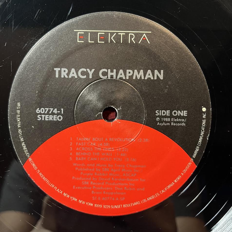 Tracy Chapman - Tracy Chapman (VINYL) | Very Good (VG) Very Good (VG)-