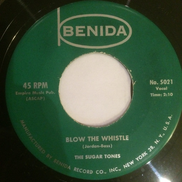The Sugartones - Blow The Whistle / Scandal | Very Good (VG) Generic-