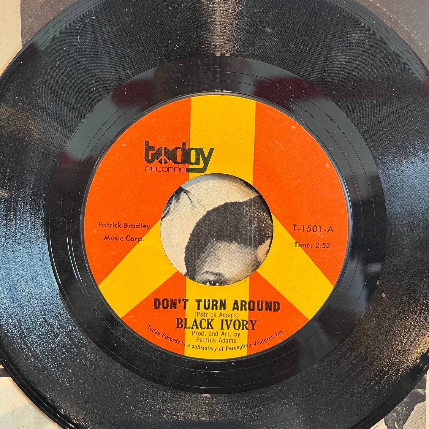 Black Ivory - Don't Turn Around / I Keep Asking You Questions *45* | Very Good (VG) Very Good (VG)-