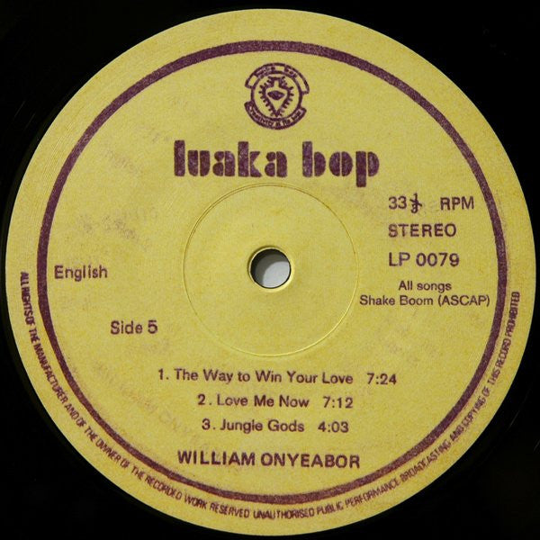 William Onyeabor - Who Is William Onyeabor? (3xVINYL) | Mint (M) Mint (M)--