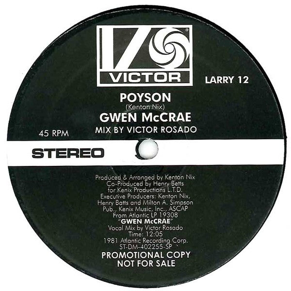 Gwen McCrae - Poyson | Mint (M) Mint (M)-