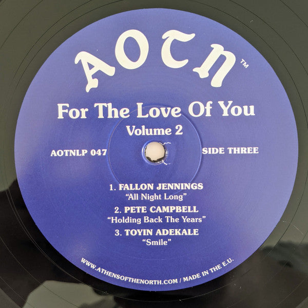 For The Love Of You (Volume 2) | Mint (M) Mint (M)-