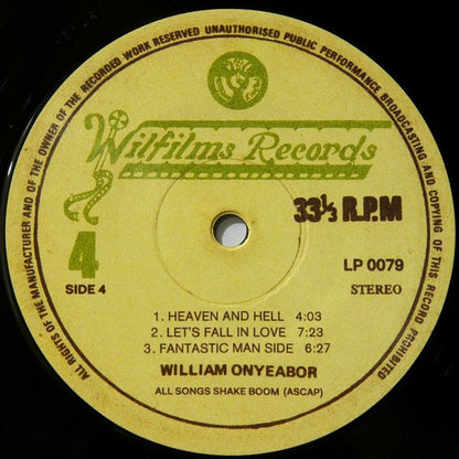 William Onyeabor - Who Is William Onyeabor? (3xVINYL) | Mint (M) Mint (M)--