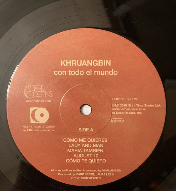 Khruangbin - Con Todo El Mundo | Mint (M) Mint (M)-