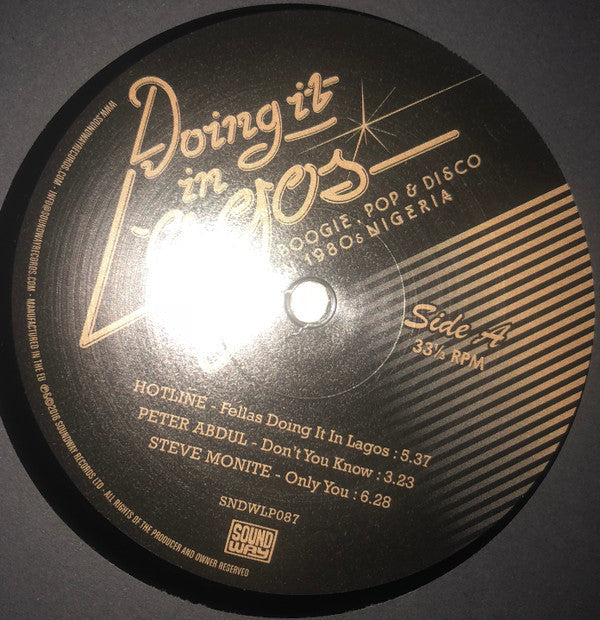 Various - Doing It In Lagos (Boogie, Pop & Disco In 1980s Nigeria) (3LP) | Mint (M) Excellent (EX)-