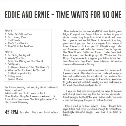Eddie & Ernie - Time Waits For No One | Mint (M) Mint (M)-