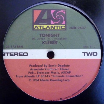 Intimate Connection / Tonight (VINYL) | Mint (M) Generic-