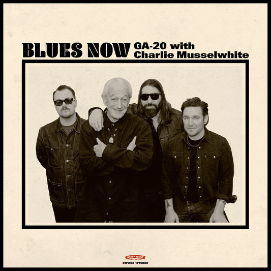 GA-20 with Charlie Musselwhite - BLUES NOW (IEX CD)*SIGNED* | NEW-