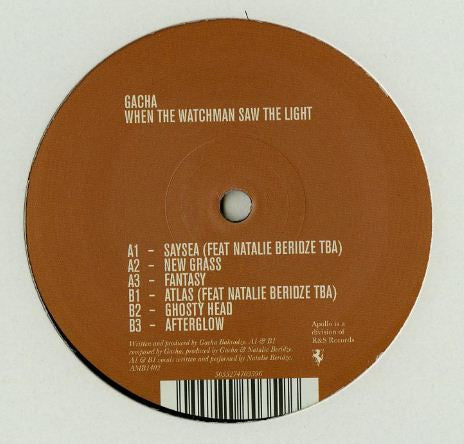 Gacha - When The Watchman Saw The Light (VINYL) | Mint (M) Generic-