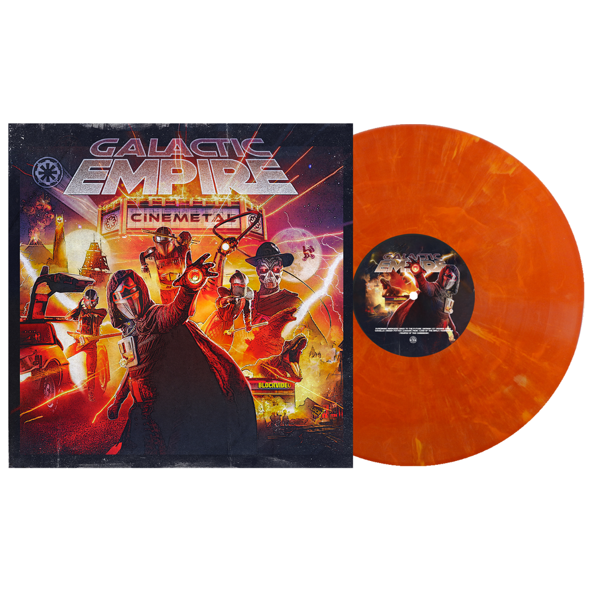 Galactic Empire - Cinemetal (Eruption Marble VINYL) | Mint (M) Mint (M)-
