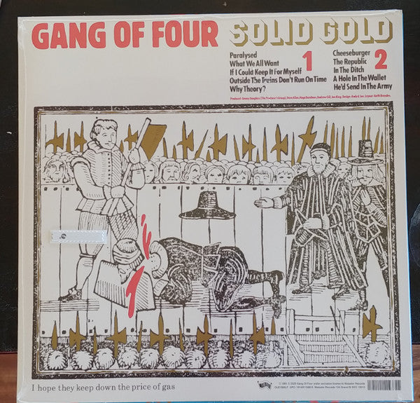 Gang Of Four - Solid Gold (VINYL) | Mint (M) Mint (M)-