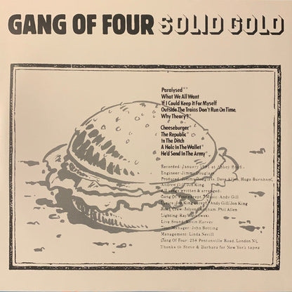 Gang Of Four - Solid Gold (VINYL) | Mint (M) Mint (M)-