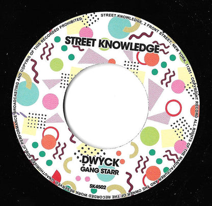 Gang Starr - Full Clip / DWYCK (VINYL 7" Street Knowledge SK4502) | NEW Mint (M) Generic-