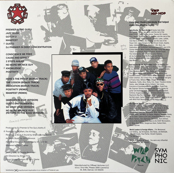 Gang Starr - No More Mr. Nice Guy | Mint (M) Mint (M)-