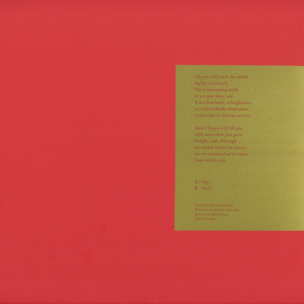 Op. 7-8 | Mint (M) Mint (M)-
