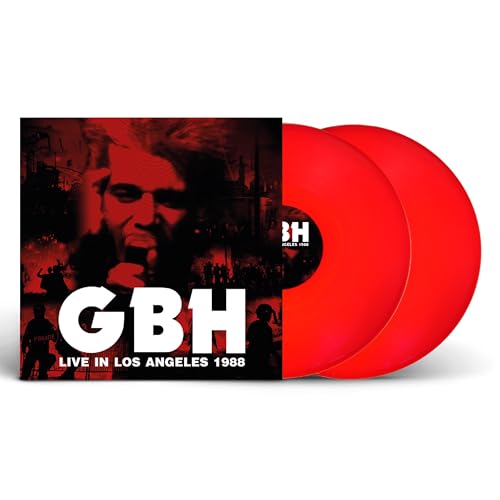 Gbh - Live In Los Angeles 1988 (Red Vinyl 2Lp) |-