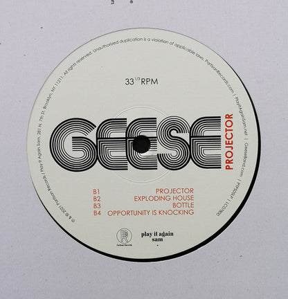 Geese (11) - Projector (VINYL) | Mint (M) Mint (M)-