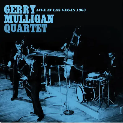 Gerry Mulligan Quartet - Live In Las Vegas 1963 (Indie Exclusive, Transparent Blue Colored Vinyl) | Mint (M) Mint (M)-
