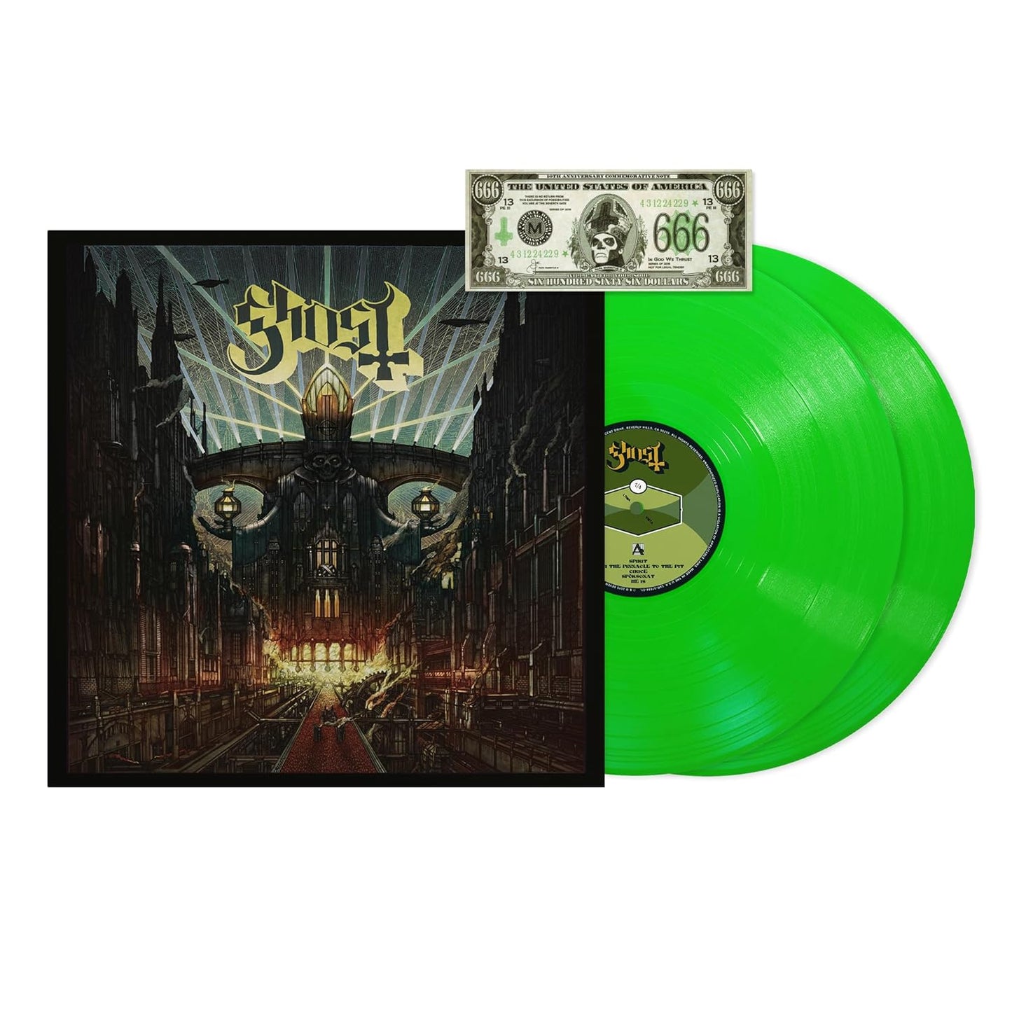 Ghost - (PRE-ORDER 10/17/25) Meliora Deluxe (10th Anniversary) [Neon Green 2 LP] | Mint (M) Mint (M)-