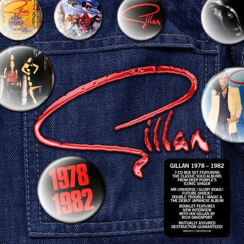 Gillan - 1978-1982 - Deluxe Boxset (Deluxe Edition, Boxed Set - 7 CDs) | Mint (M) Mint (M)-
