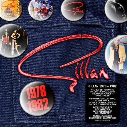 Gillan - 1978-1982 - Deluxe Boxset (Deluxe Edition, Boxed Set - 7 CDs) | Mint (M) Mint (M)-