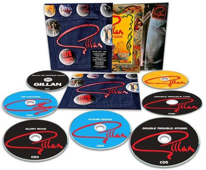 Gillan - 1978-1982 - Deluxe Boxset (Deluxe Edition, Boxed Set - 7 CDs) | Mint (M) Mint (M)-
