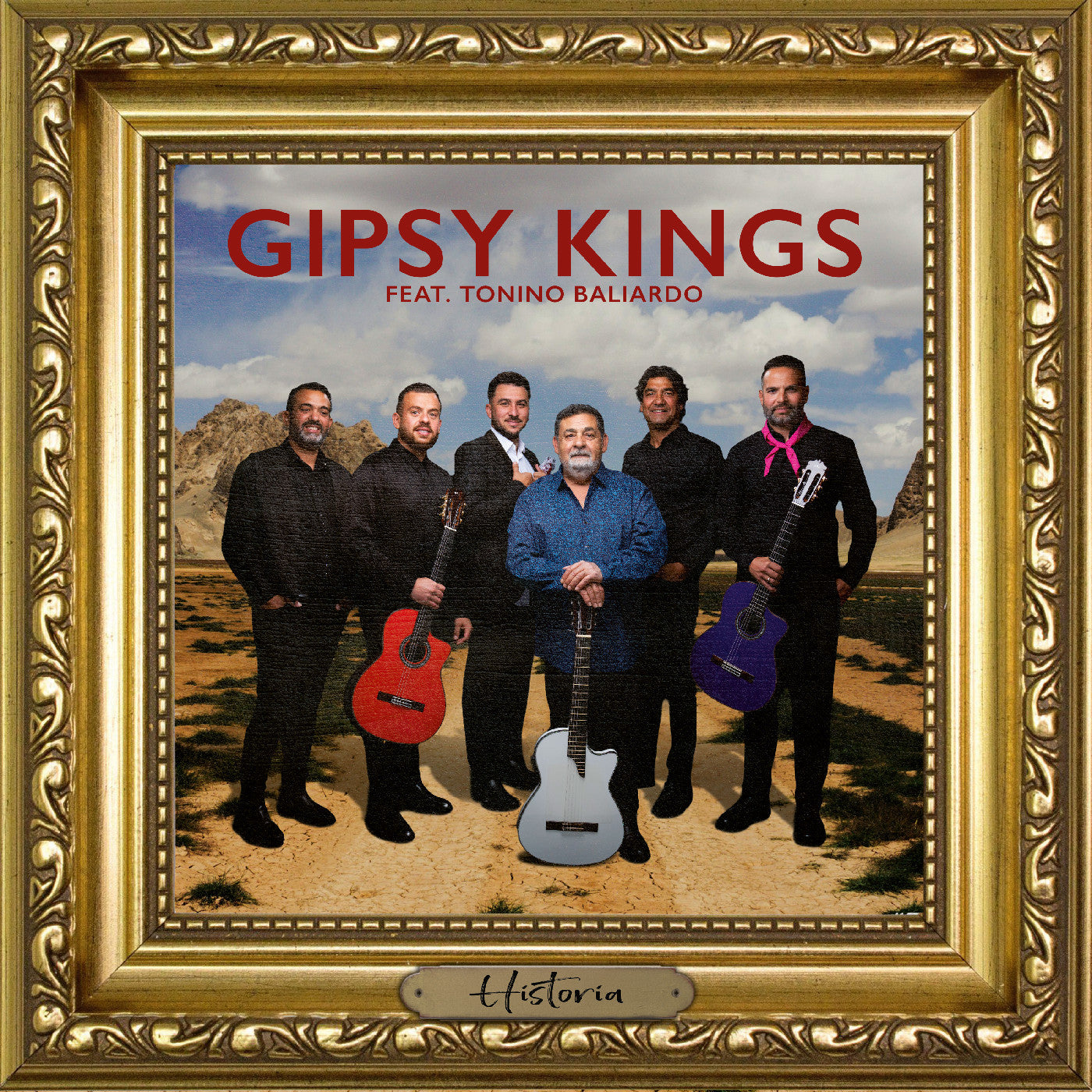 Gipsy Kings Feat. Tonino Baliardo - Historia (White And Blue Marble Vinyl) | Mint (M) Mint (M)--