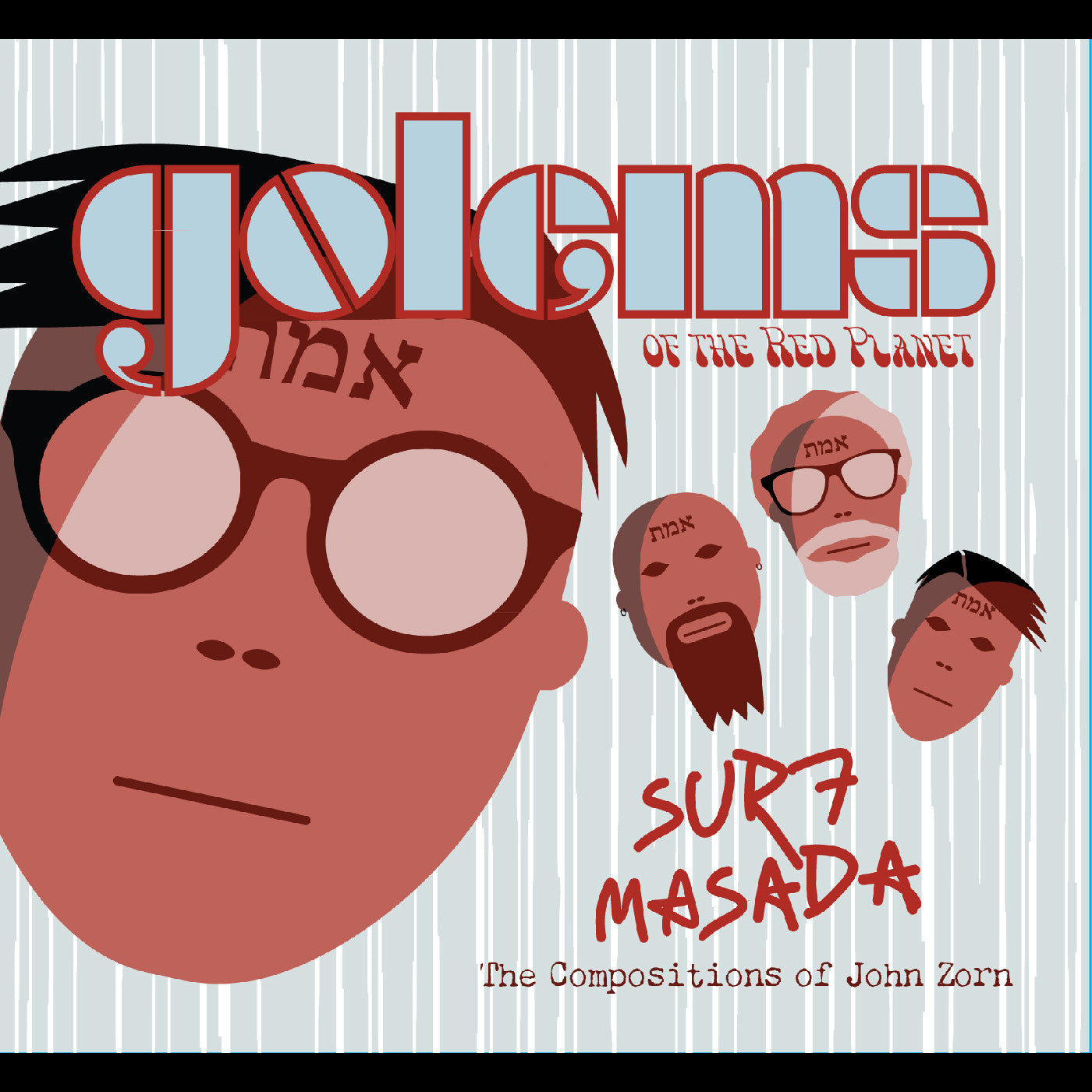 Golems Of The Red Planet - (PRESALE 6/5/26) Surf Masada (Tribute to John Zorn) (CD) | Mint (M)-