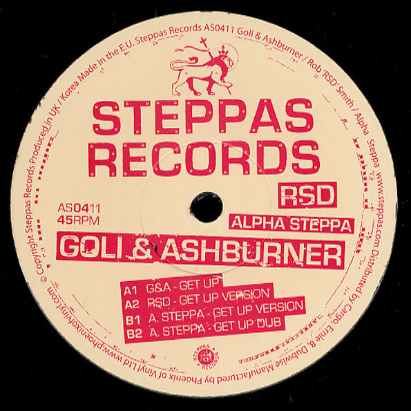 Goli (2) & Ashburner - Get Up | Mint (M) Generic-