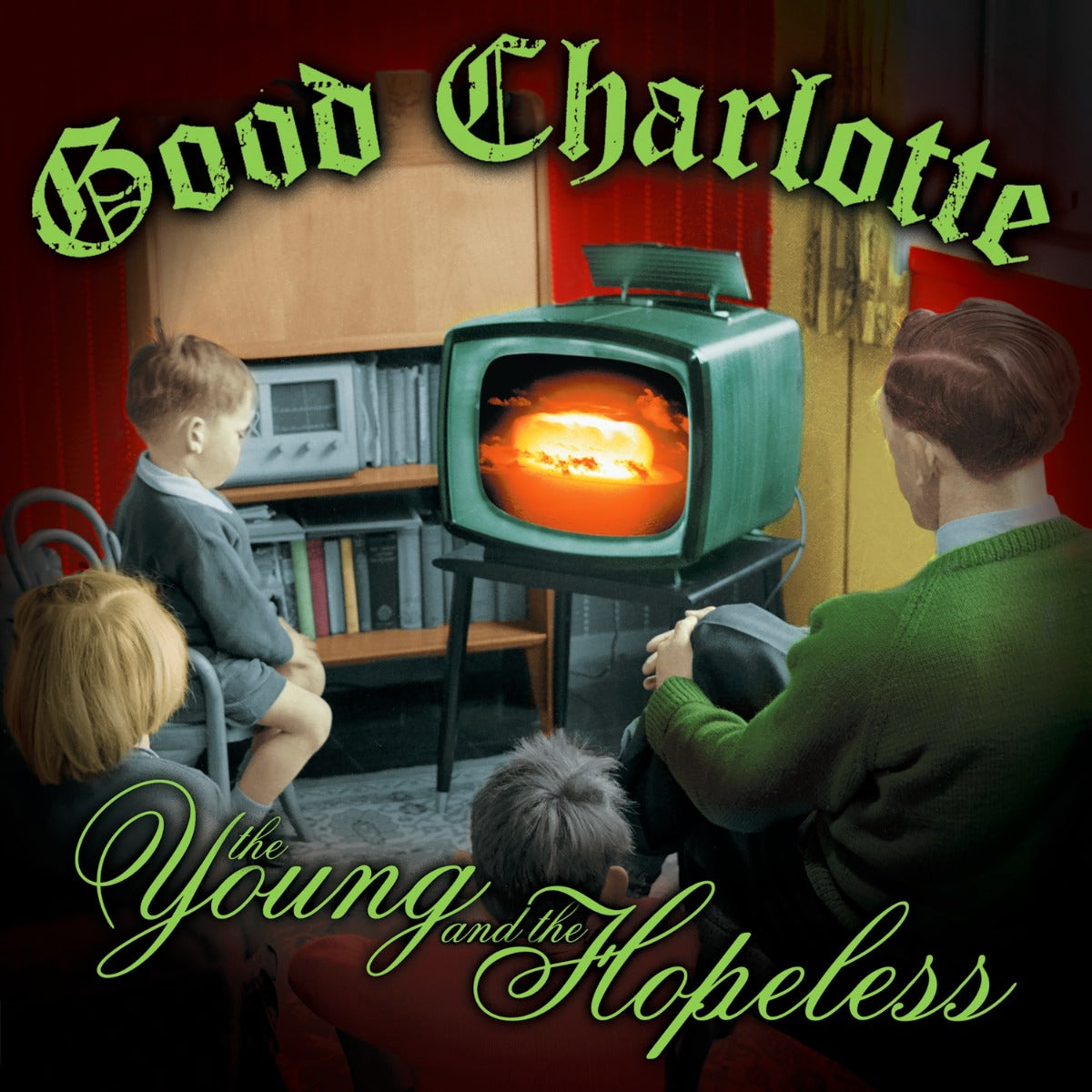 Good Charlotte - The Young And The Hopeless (140 Gram Neon Green Fuego Colored Vinyl) | Mint (M) Mint (M)-