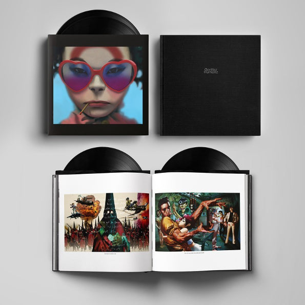Gorillaz - Humanz: Deluxe Edition (2LP Import + Hardcover Book) | Mint (M) Mint (M)-