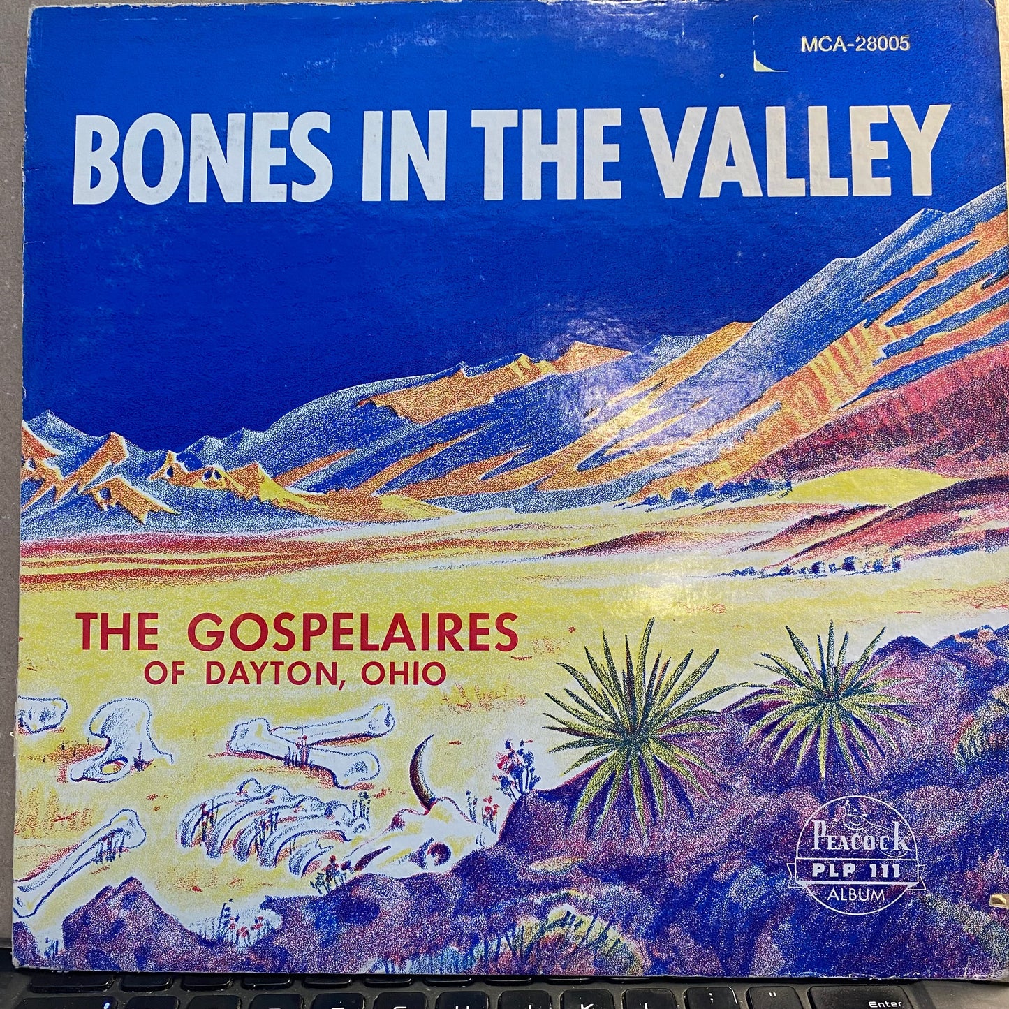 The Gospelaires - Bones In The Valley | Excellent (EX) Very Good (VG)-