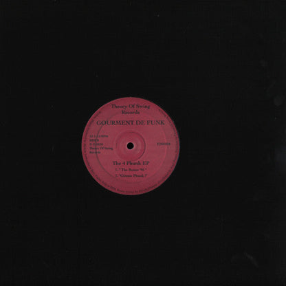Gourment De Funk - The 4 Phunk EP | Mint (M) Generic-