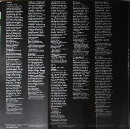 Graham Nash - Earth & Sky | Near Mint (NM) Near Mint (NM)-
