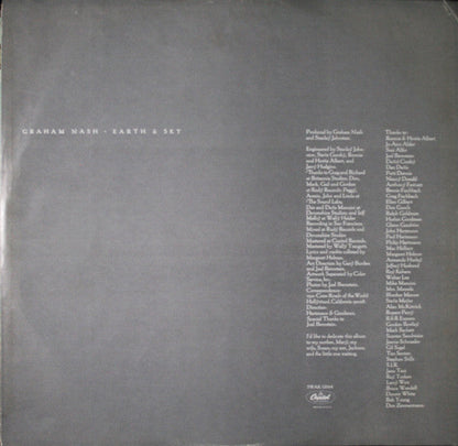 Graham Nash - Earth & Sky | Near Mint (NM) Near Mint (NM)-