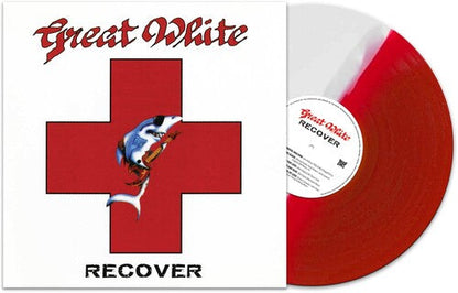Great White - Recover (RED + WHITE 12" LP) | Mint (M) Mint (M)-