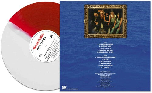 Great White - Recover (RED + WHITE 12" LP) | Mint (M) Mint (M)-