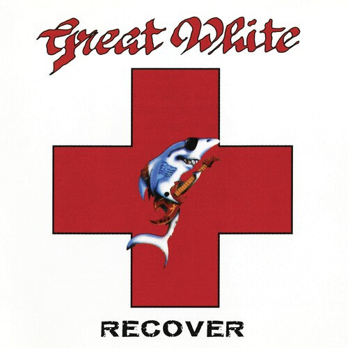 Great White - Recover (RED + WHITE 12" LP) | Mint (M) Mint (M)-