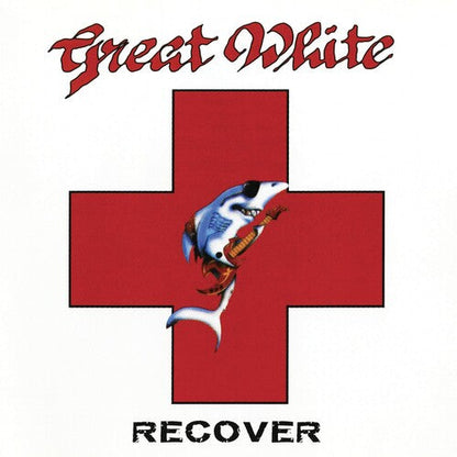 Great White - Recover (RED + WHITE 12" LP) | Mint (M) Mint (M)-