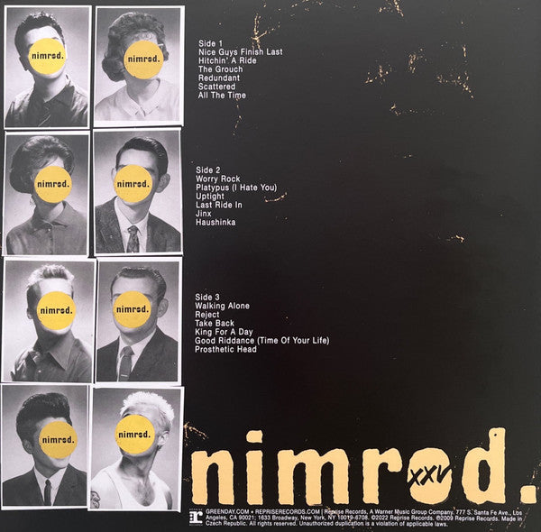 Green Day - Nimrod. XXV (5LP Box Color/Etched) | Mint (M) Mint (M)-