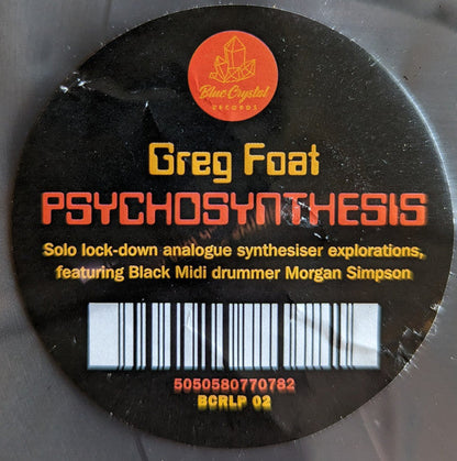 Greg Foat - Psychosynthesis | Mint (M) Mint (M)-