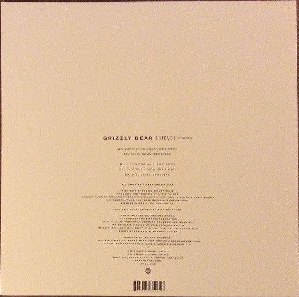 Shields B-Sides (VINYL) | Mint (M) Mint (M)-