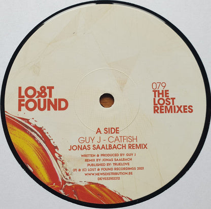 Guy J / Budakid, Jamie Stevens The Lost Remixes Lost & Found (4) 12" Mint (M) Mint (M)-