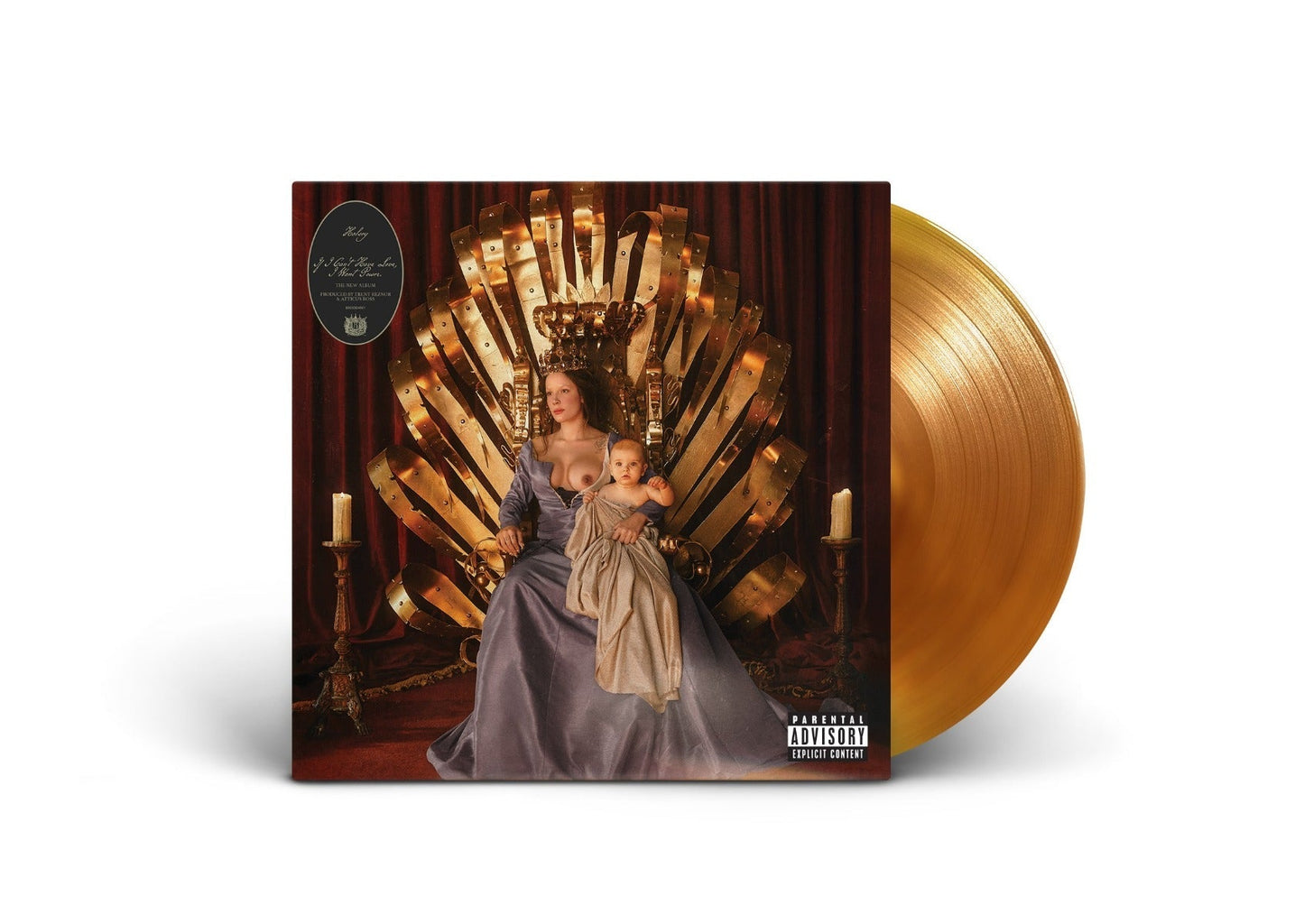Halsey - If I Can’t Have Love, I Want Power [Clear Orange LP] |-