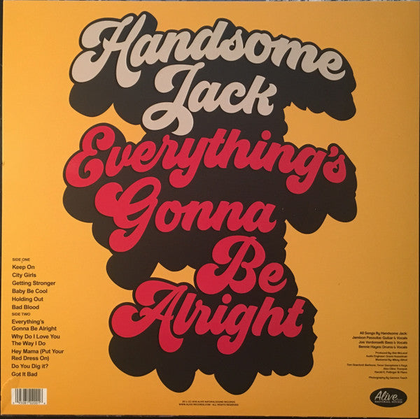 Handsome Jack - Everything's Gonna Be Alright | Mint (M) Mint (M)-